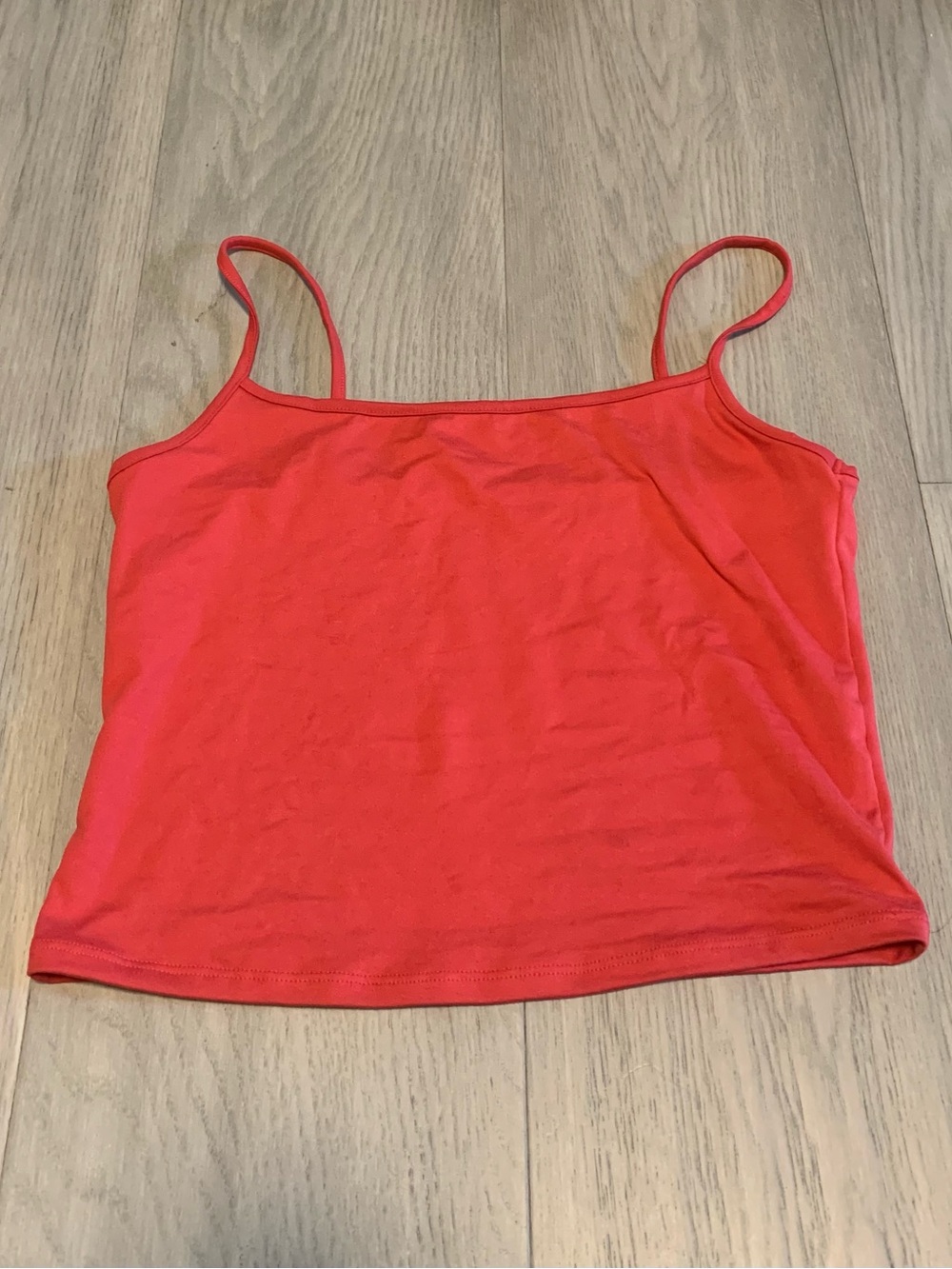 Women’s Red Spaghetti Strap Tank Top